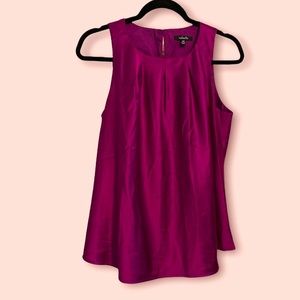 Rafaella wine color blouse. Size Medium.